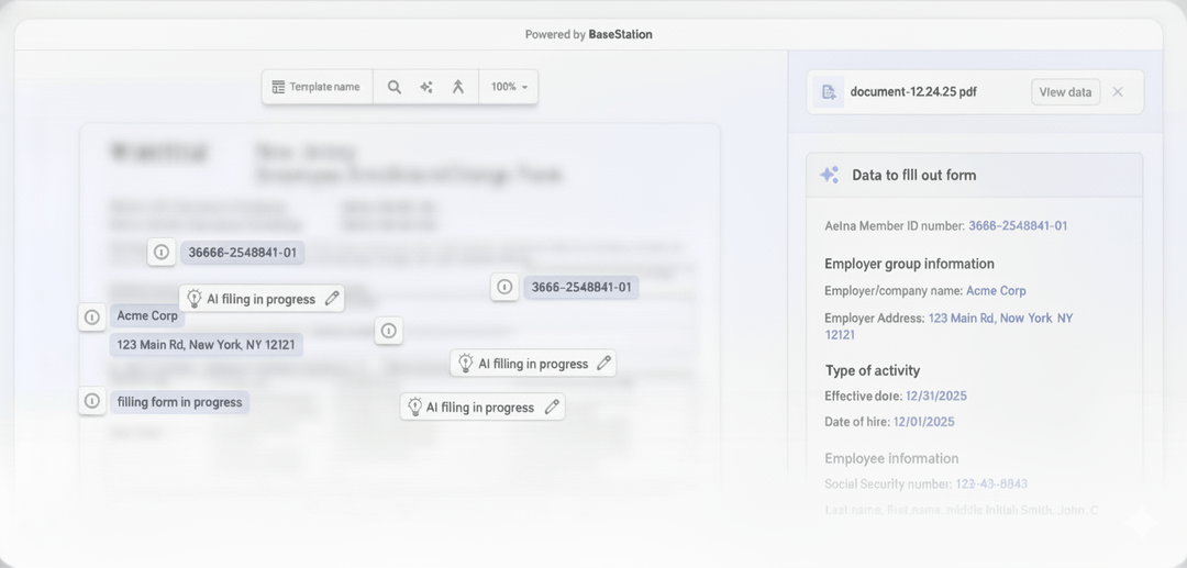 BaseStation Batch Autofill Demo